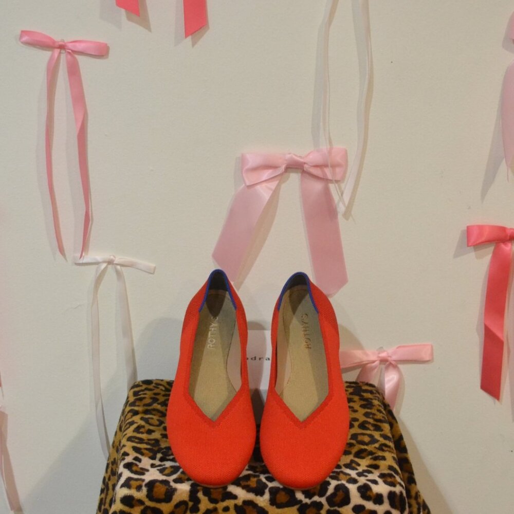 Rothy’s Daily Flat – Showstopper Red (Size 7)